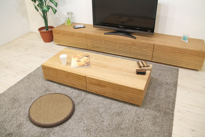 ブラックチェリーのテレビ台