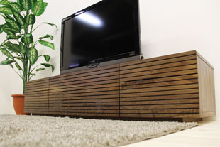 風雅テレビボードタイプ2幅1800mm ウォールナット