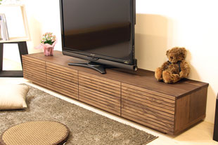 風雅テレビボード幅2000mm ウォールナット