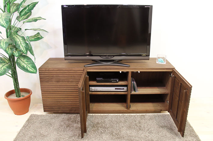 風雅 チェスト・タンス・ハイタイプテレビ台 1500mm ウォールナット/ウォルナット イメージ1