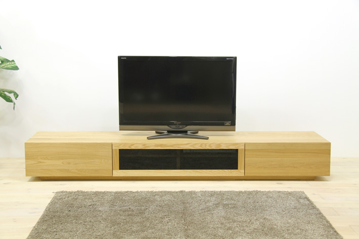 凛テレビボードシリーズ ホワイトオーク