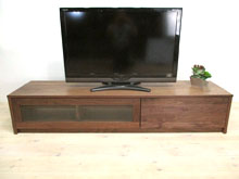 SW（シンプルウッド）テレビボード　１８０　ウォールナット