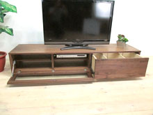 SW（シンプルウッド）テレビボード　１８０　ウォールナット
