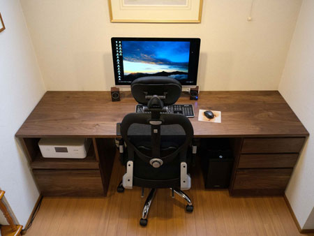 システムデスク 設置写真1