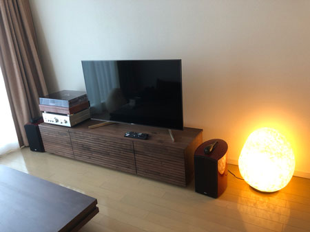 風雅TVボードタイプ2 ウォールナット