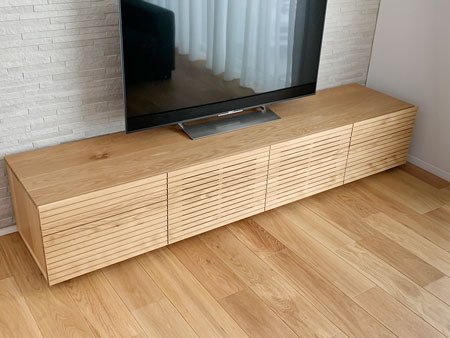 風雅テレビボード ホワイトオーク2