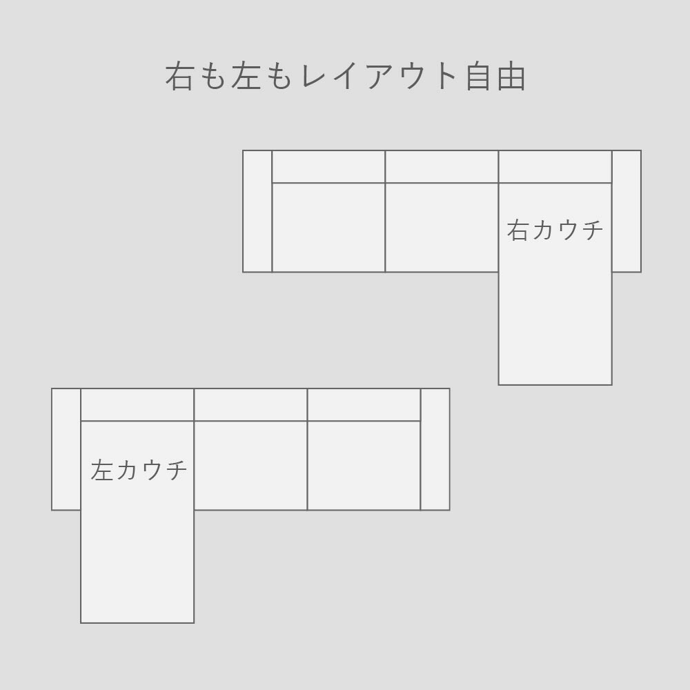 Grace ソファ 3Pカウチソファ