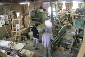 自然工房 工場内風景