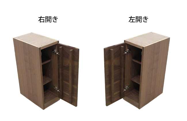 扉の開き